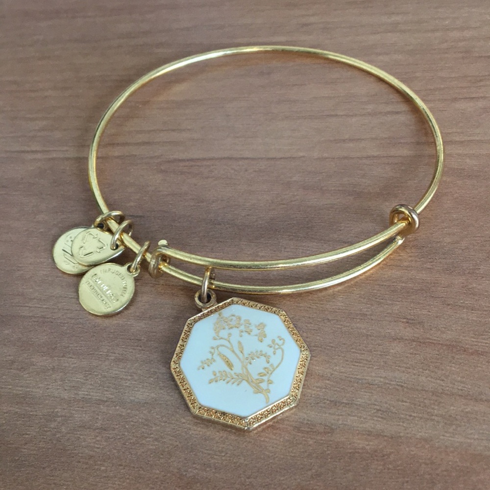 Alex and Ani Sweet Pea Bangle